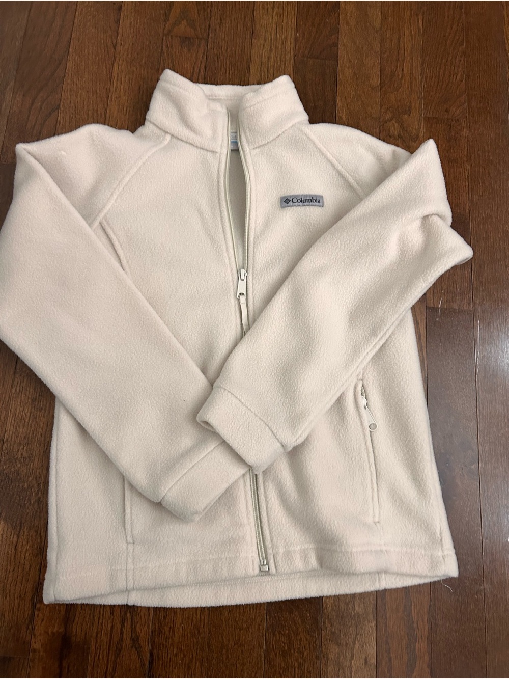 Columbia Kids Cream Full-Zip Fleece Jacket